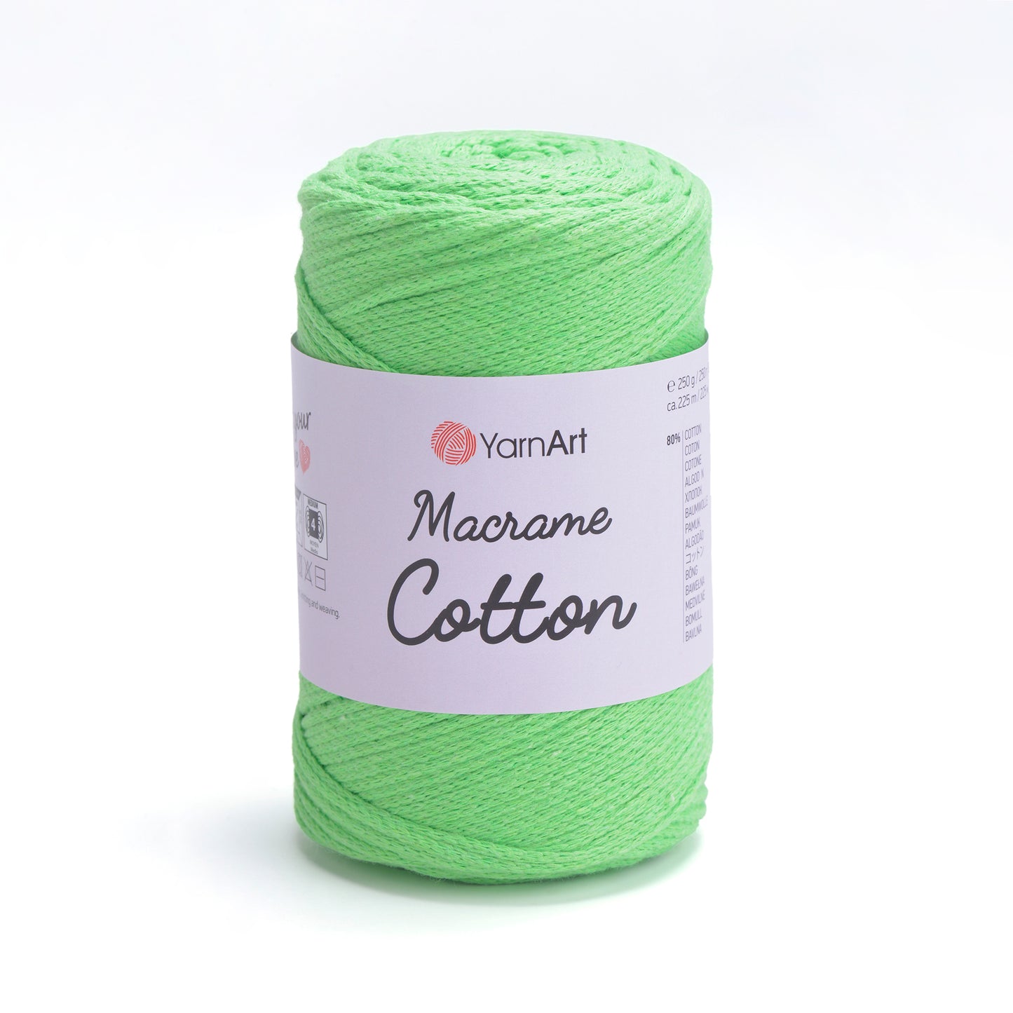 Makramē diegi Macrame Cotton 250g 225m