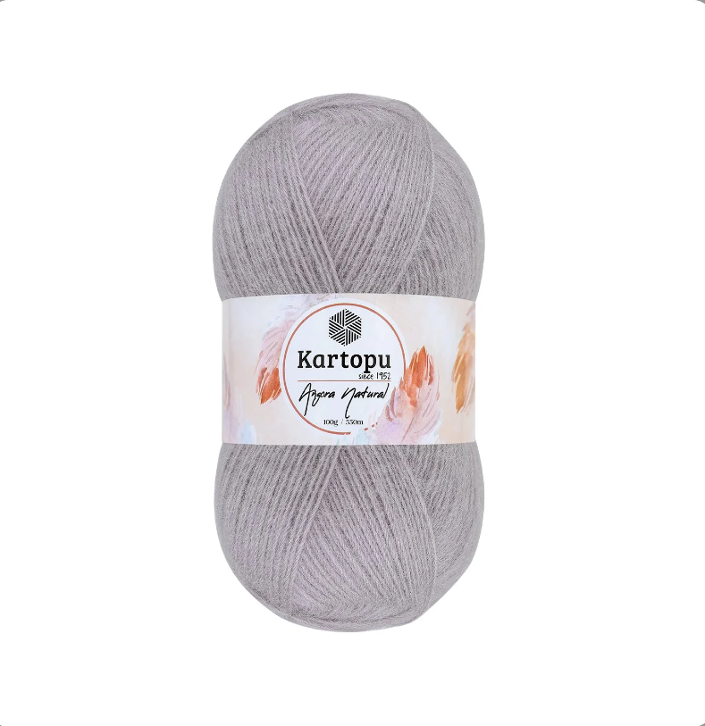 Angora Dzija Kortopu Angora Natural 100g 550m