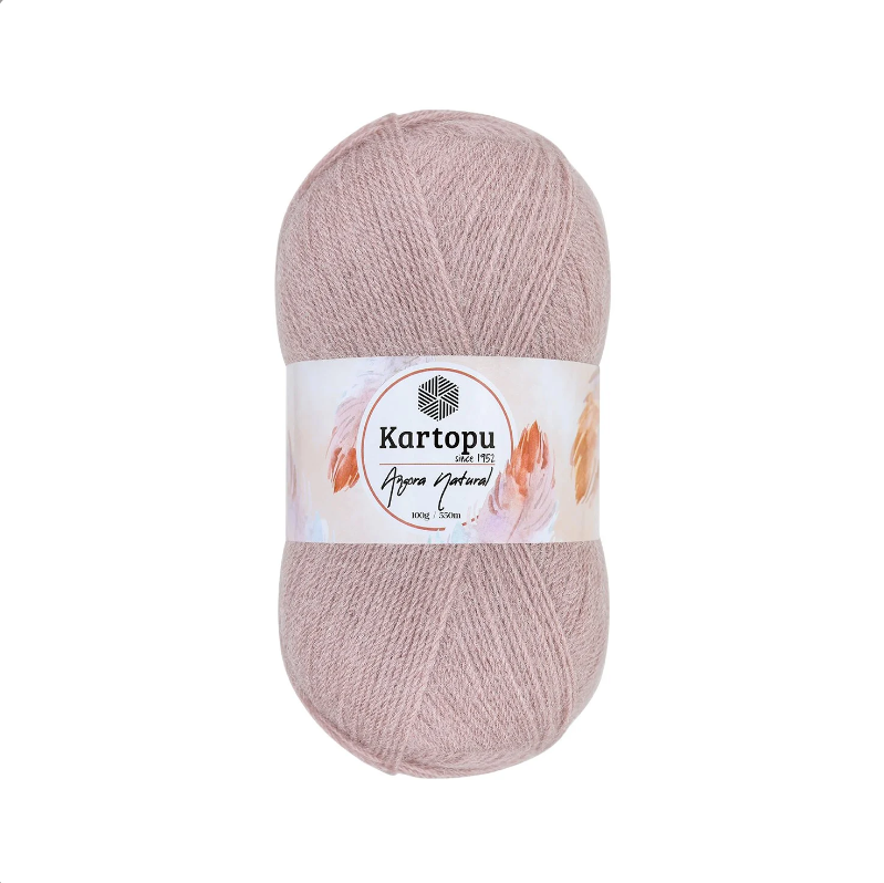 Angora Dzija Kortopu Angora Natural 100g 550m