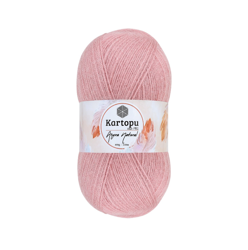 Angora Dzija Kortopu Angora Natural 100g 550m