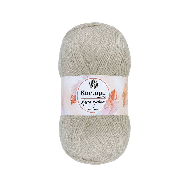 Angora Dzija Kortopu Angora Natural 100g 550m