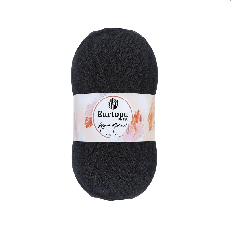 Angora Dzija Kortopu Angora Natural 100g 550m