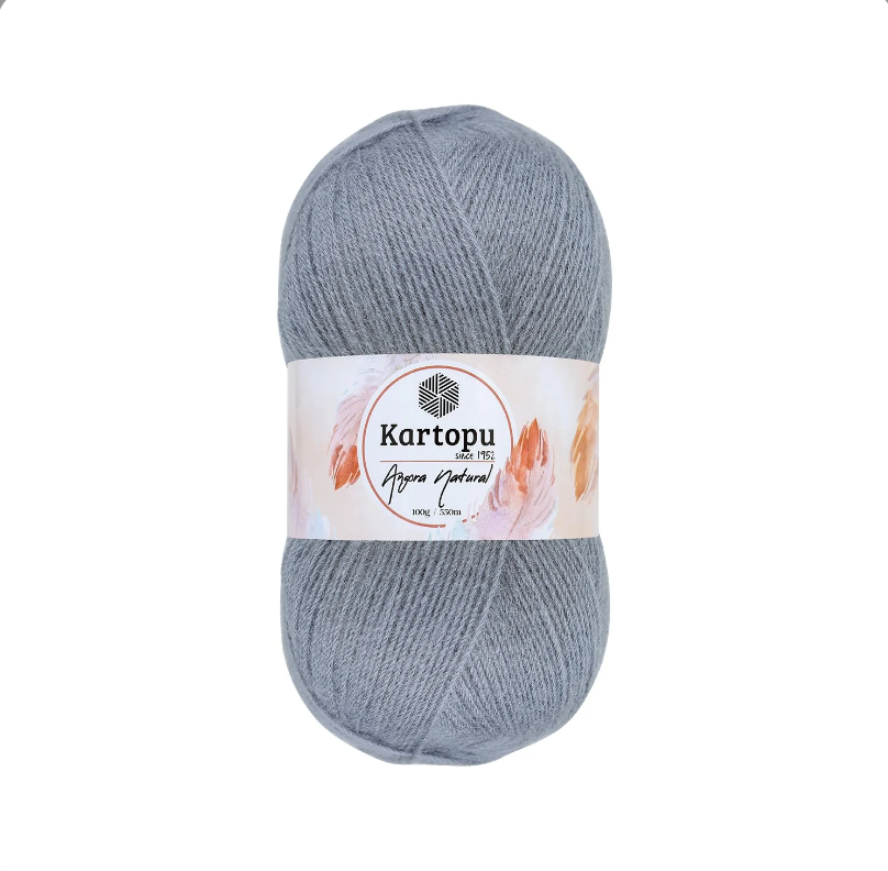 Angora Dzija Kortopu Angora Natural 100g 550m
