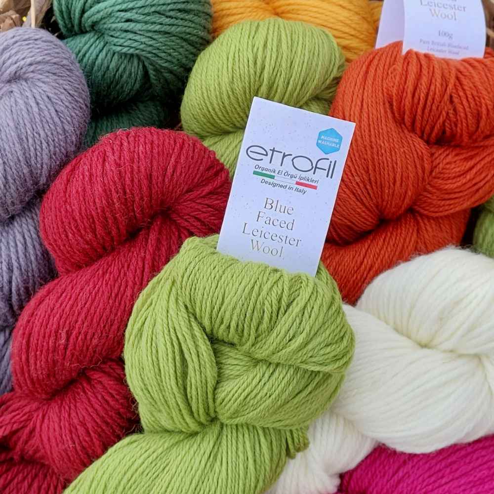 Blue Faced Leicester Wool 100g 240m