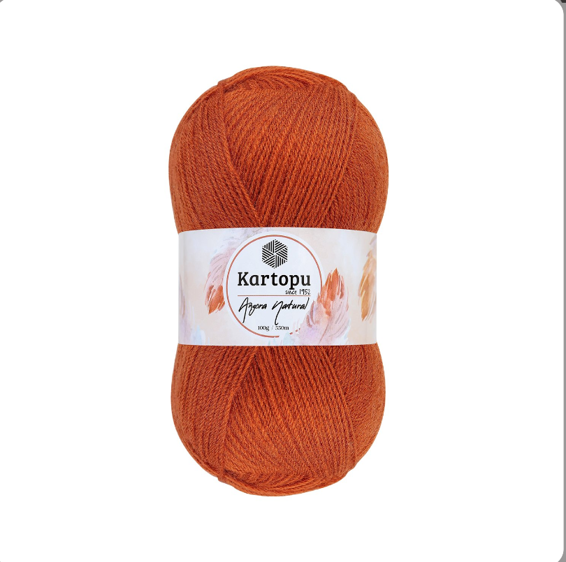Angora Dzija Kortopu Angora Natural 100g 550m
