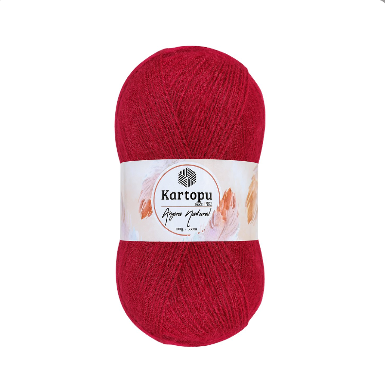 Angora Dzija Kortopu Angora Natural 100g 550m