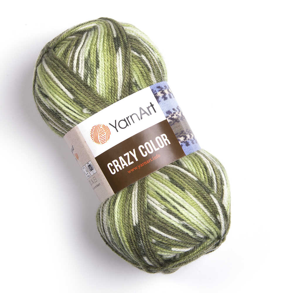 Zeķu dzija Crazy Color 100g 260m