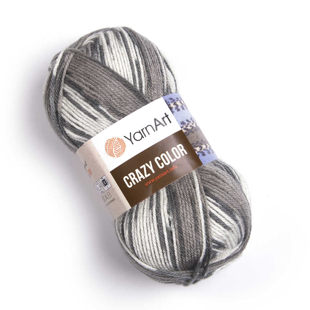 Zeķu dzija Crazy Color 100g 260m