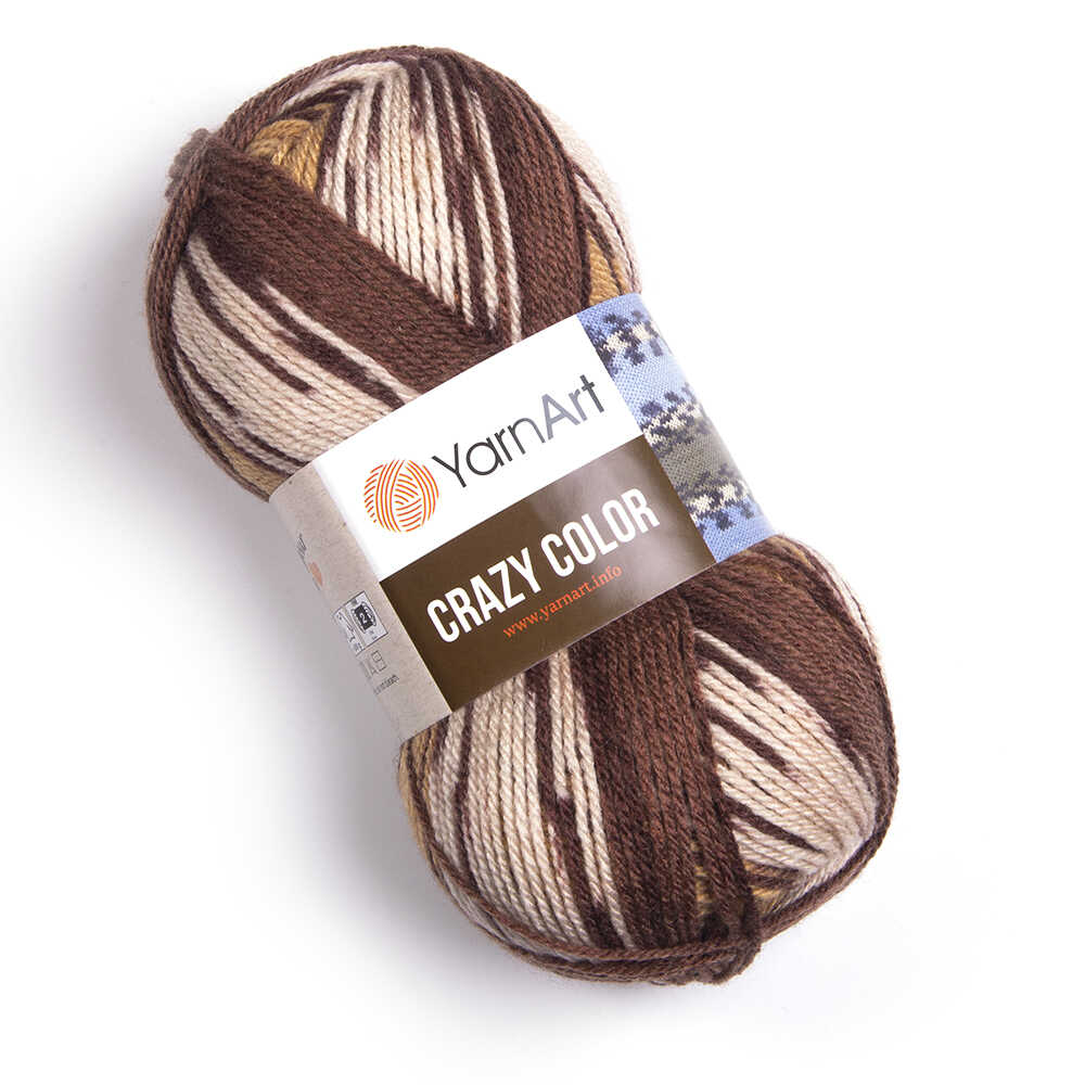 Zeķu dzija Crazy Color 100g 260m
