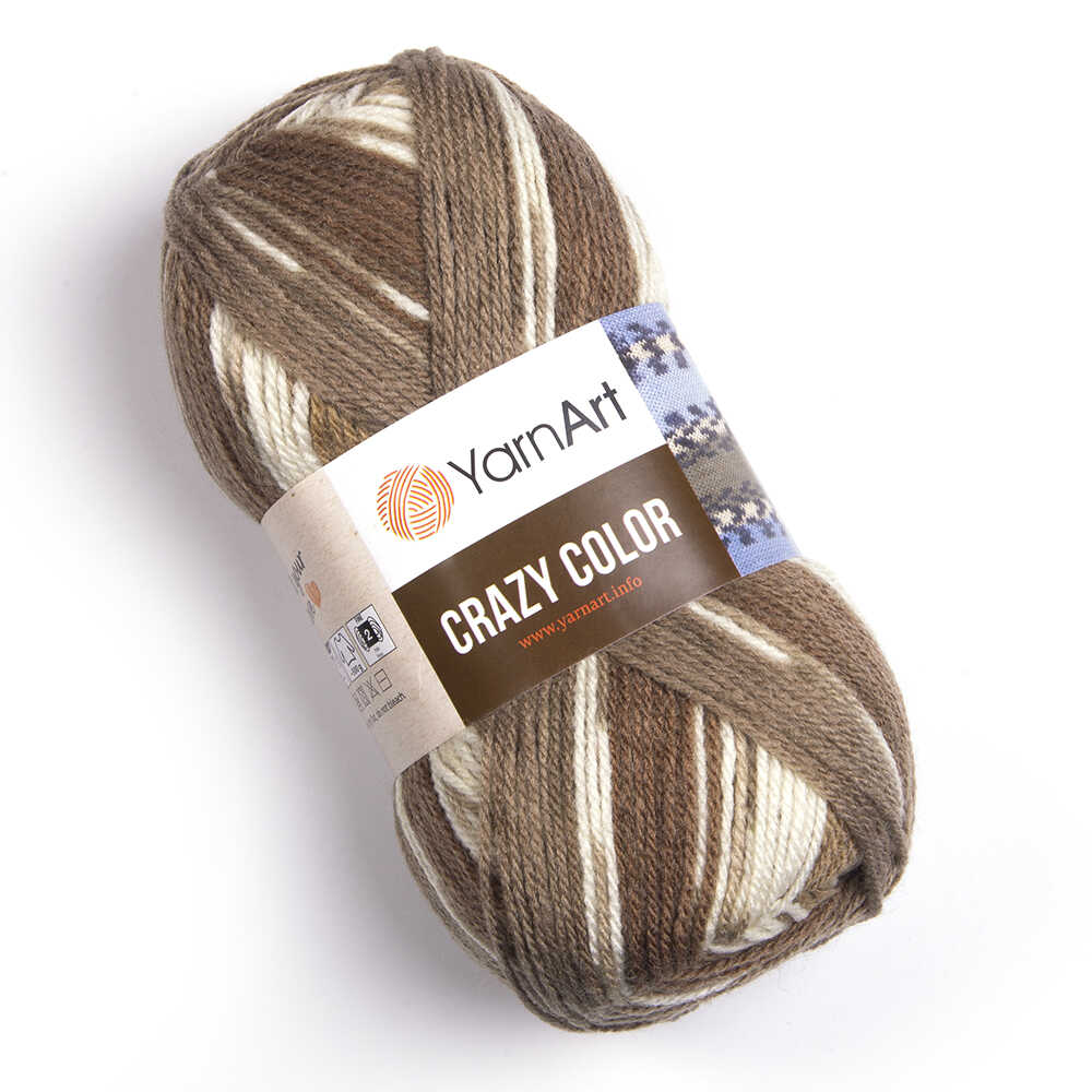 Zeķu dzija Crazy Color 100g 260m