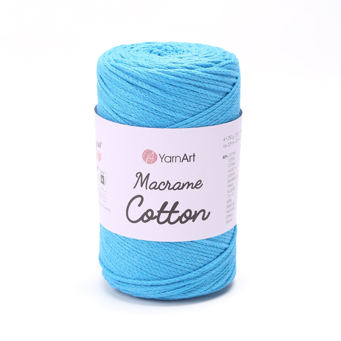 Makramē diegi Macrame Cotton 250g 225m
