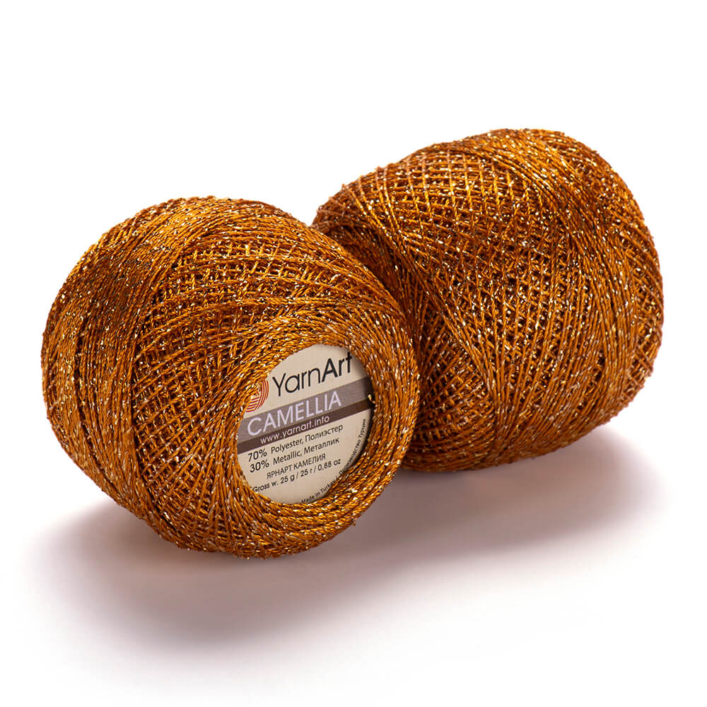 Dzija ar spīdumiem Camellia 20g 190m