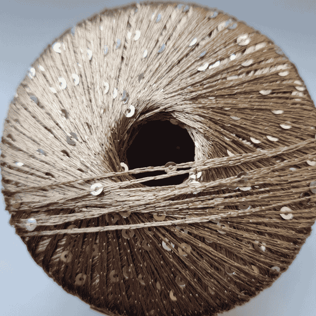  Dzija ar fliteriem, spīdumiem bronza