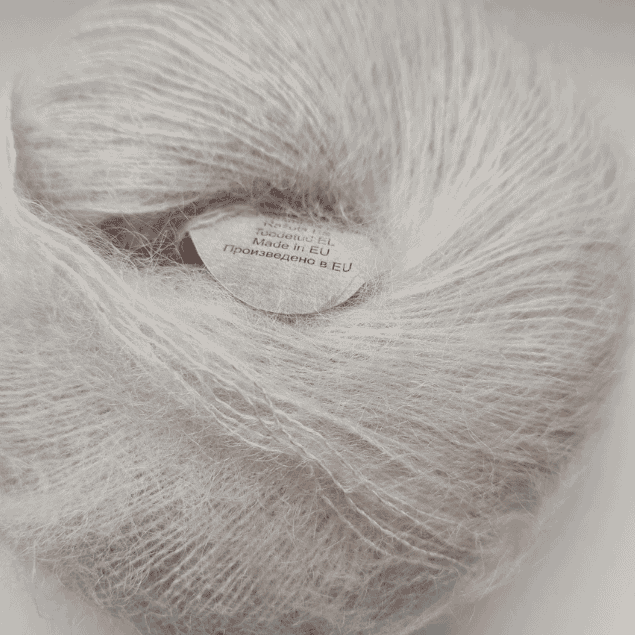 Mohēras dzija Silk Mohair Midara 25g 210m
